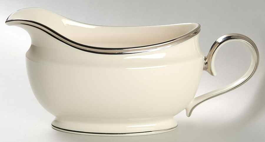 Solitaire Gravy Boat by Lenox-1