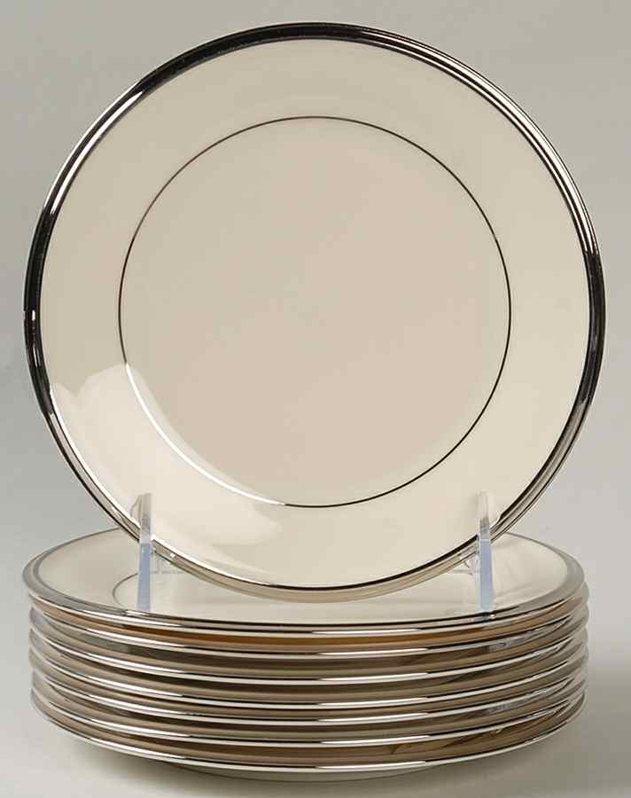 Solitaire Bread & Butter Plate - Set of 8 by Lenox-1