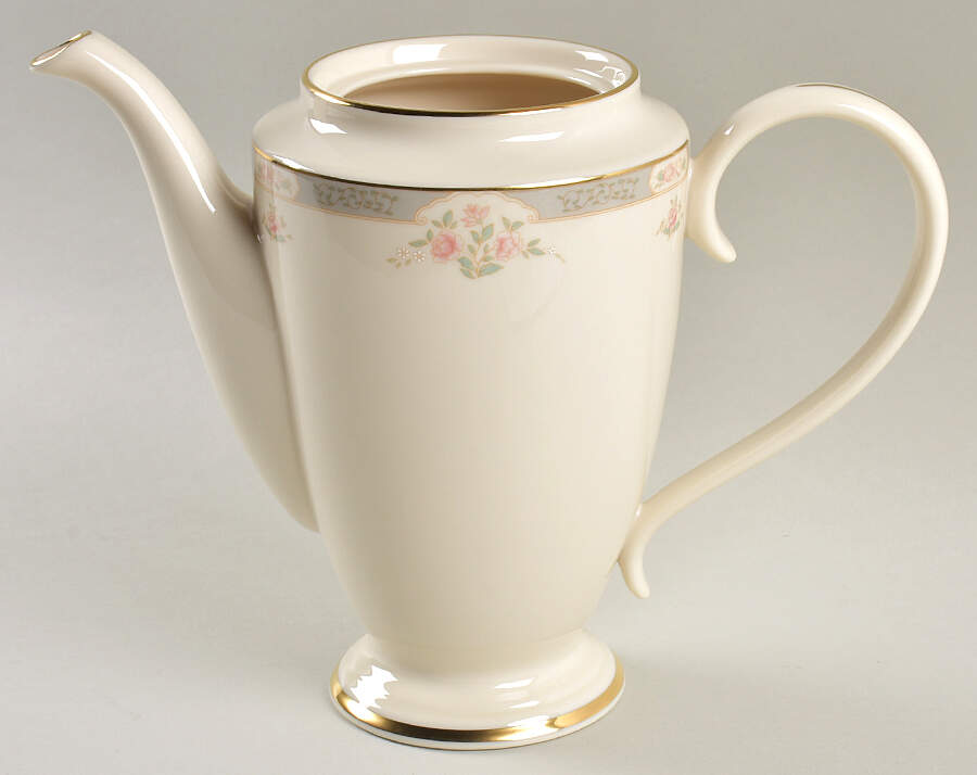 Somerset (Newer) Tea/Coffee Pot No Lid by Lenox-1
