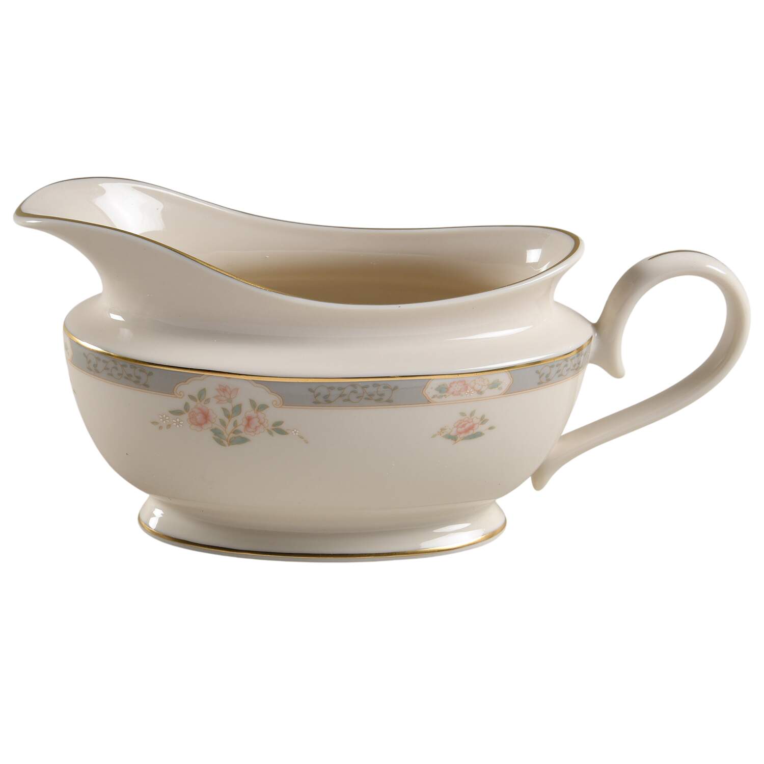 Somerset (Newer) Gravy Boat by Lenox-1
