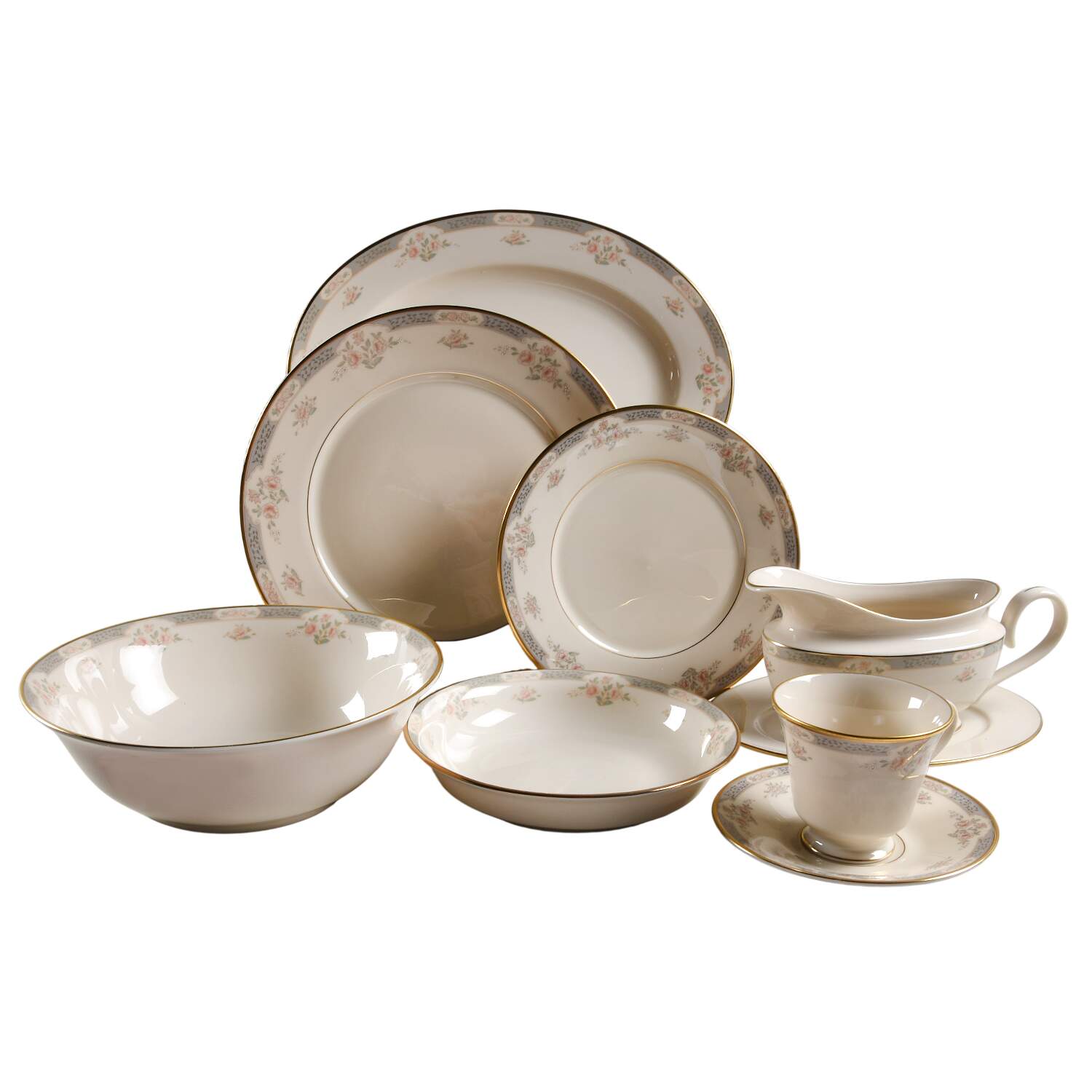 Somerset (Newer) 44  Piece Estate Set by Lenox-1