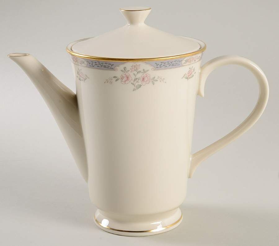 Somerset (Newer) Tea/Coffee Pot & Lid by Lenox-1