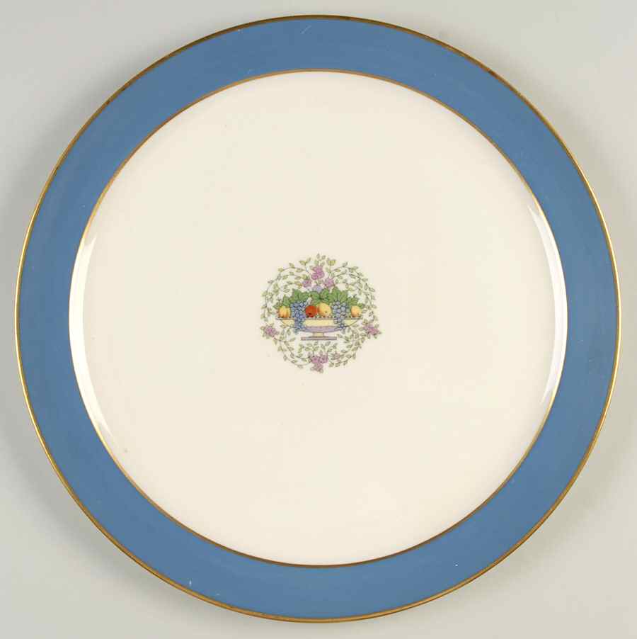 Somerset Blue 12" Chop Plate (Round Platter) by Lenox-1