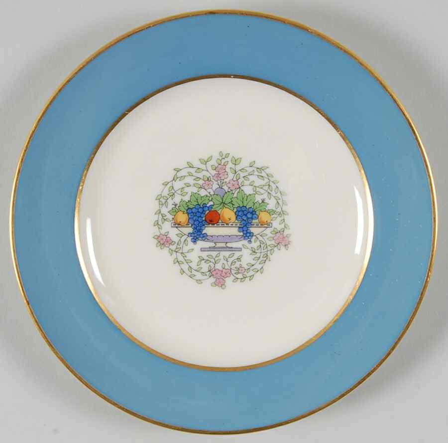 Somerset Blue Bread & Butter Plate by Lenox-1