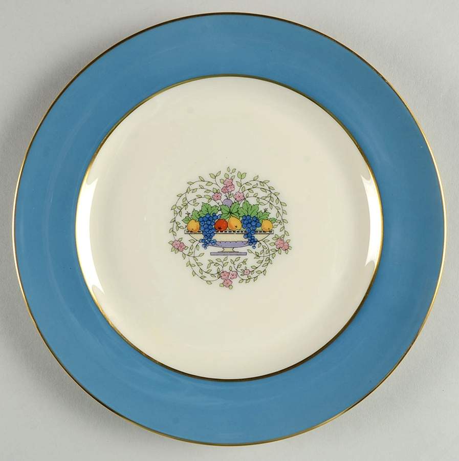 Somerset Blue Salad Plate by Lenox-1