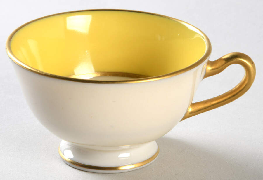 Somerset Yellow Demitasse Cup by Lenox-1