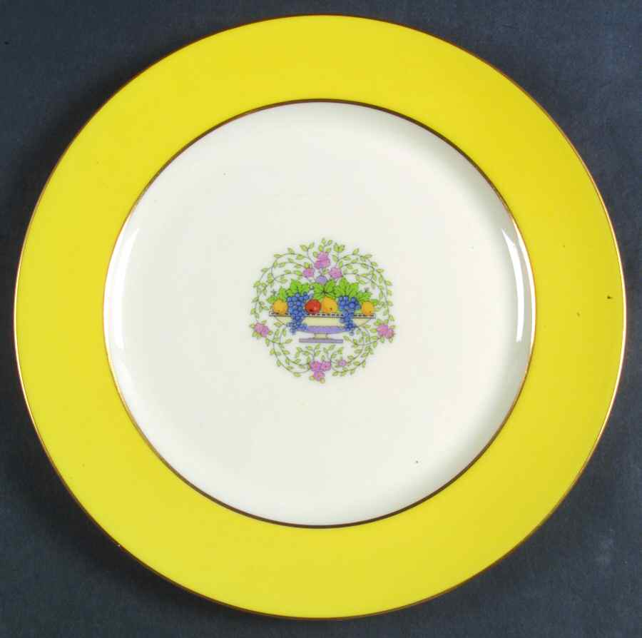 Somerset Yellow Dinner Plate by Lenox-1