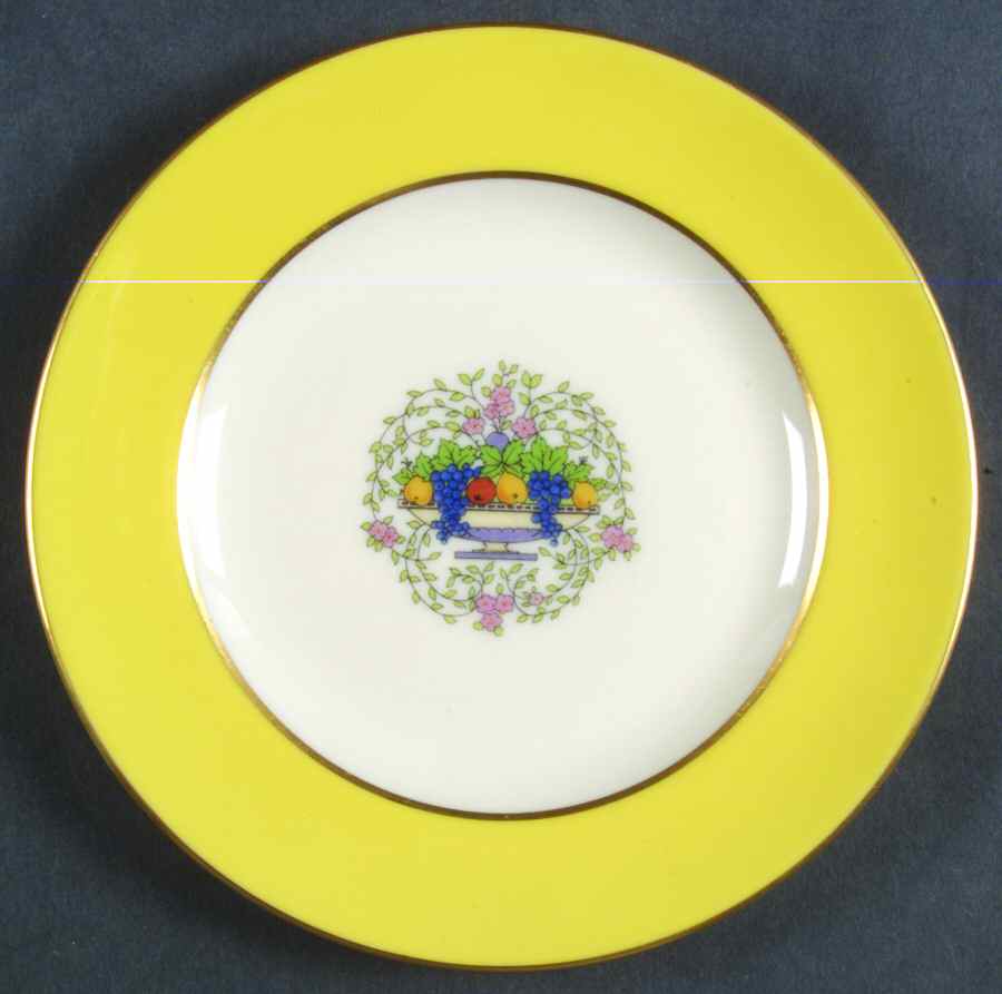 Somerset Yellow Bread & Butter Plate by Lenox-1