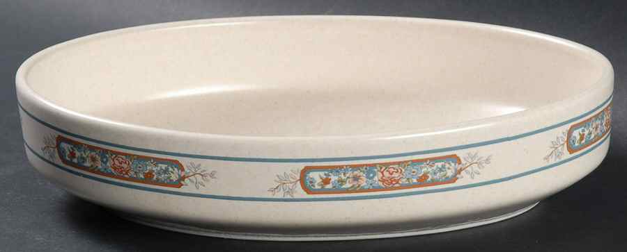 Sonata 9" Oval Vegetable Bowl by Lenox-1