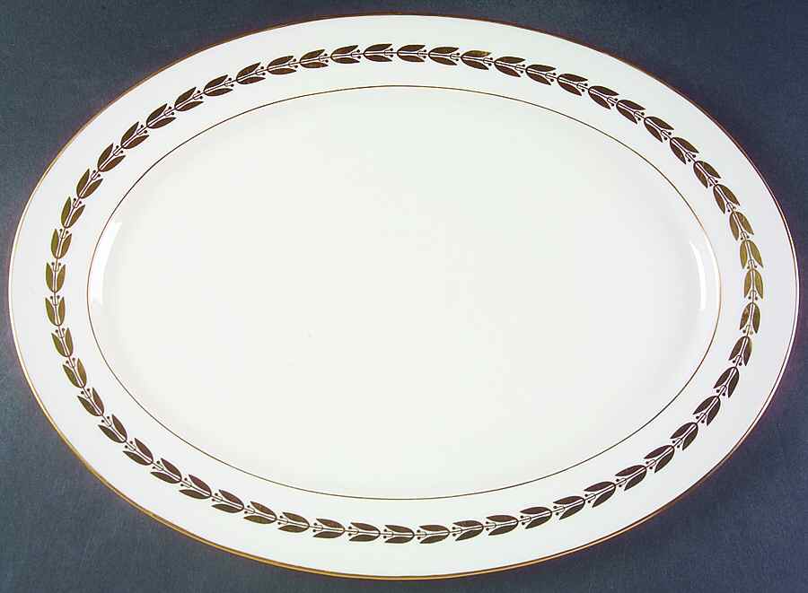 Sonata 17" Oval Serving Platter by Lenox-1
