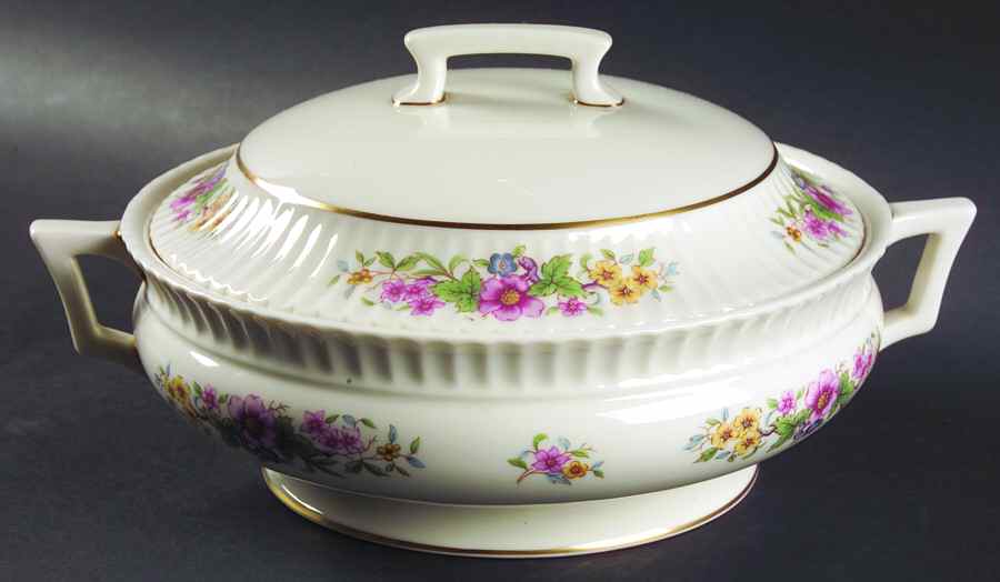 Sonnet Round Covered Vegetable by Lenox-1