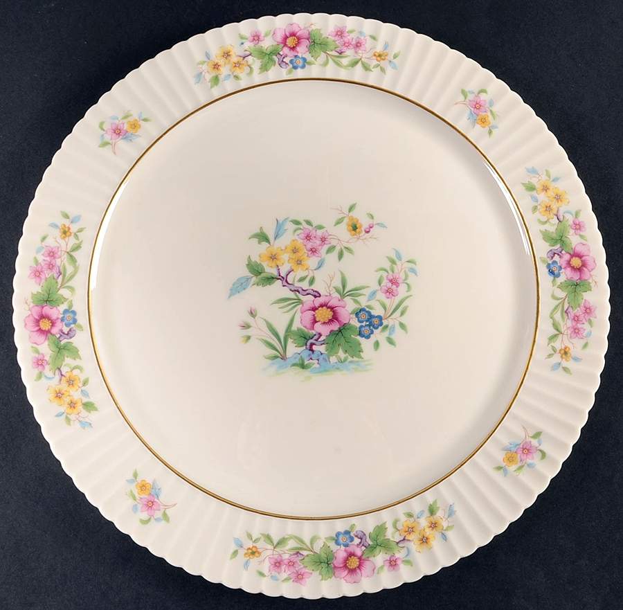Sonnet 12" Chop Plate (Round Platter) by Lenox-1