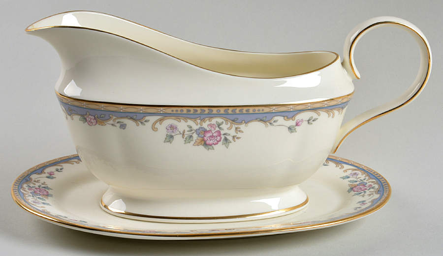 Southern Vista Gravy Boat & Underplate by Lenox-1