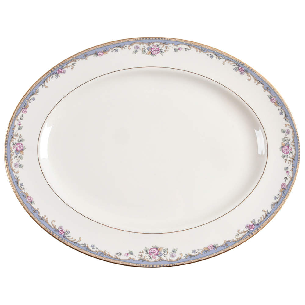 Southern Vista 16" Oval Serving Platter by Lenox-1