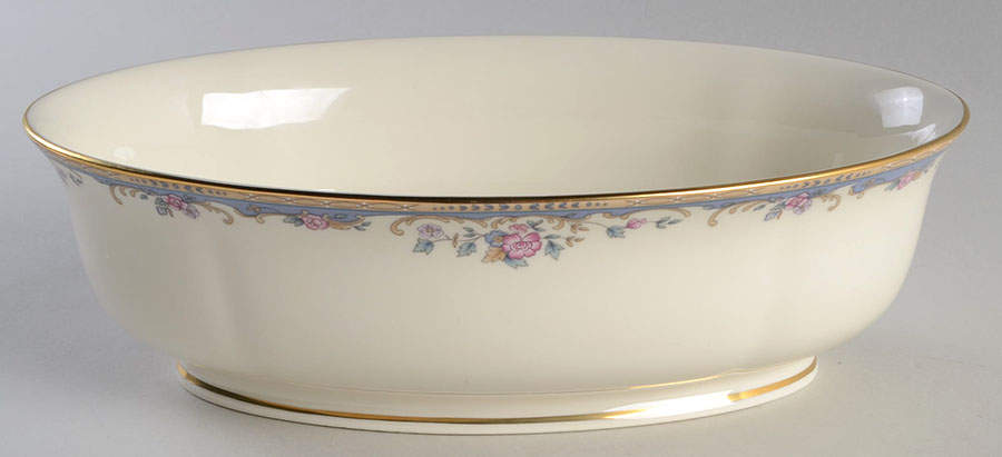 Southern Vista 9" Oval Vegetable Bowl by Lenox-1