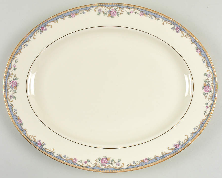 Southern Vista 16" Oval Serving Platter by Lenox-1
