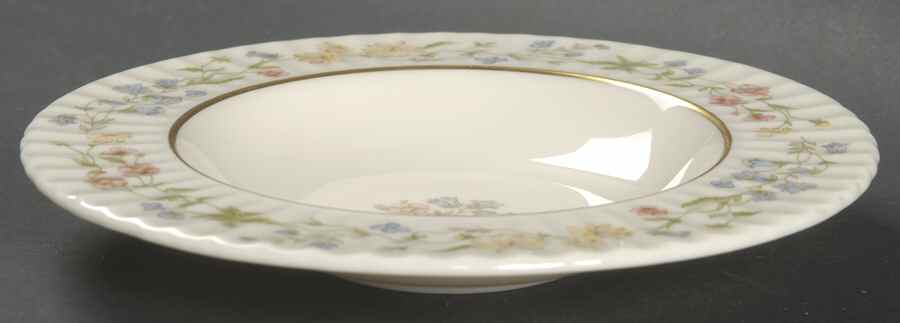 Spring Bouquet Rim Fruit/Dessert (Sauce) Bowl by Lenox-1