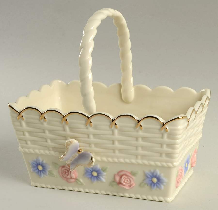 Spring Garden 6" Handled Basket by Lenox-1