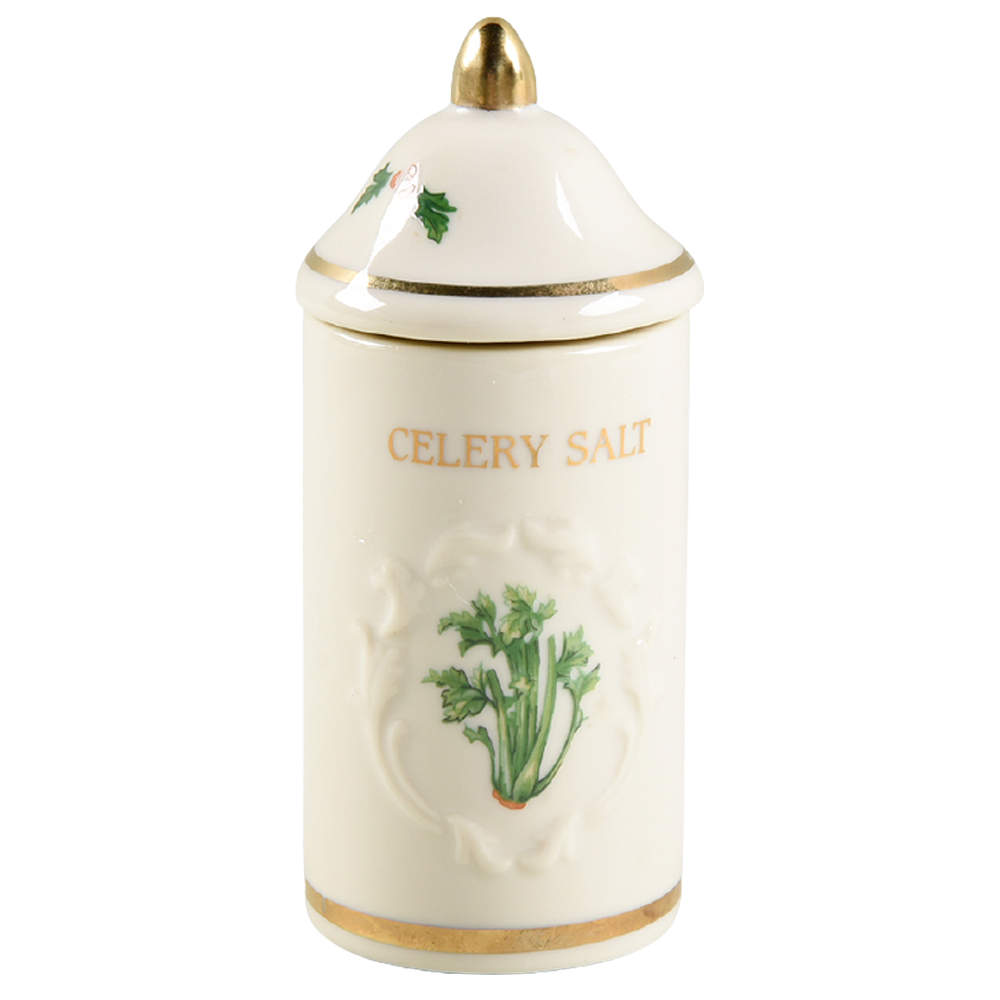 Spice Garden (Giftware) Spice Jar Set Individual Jar & Lid by Lenox-1