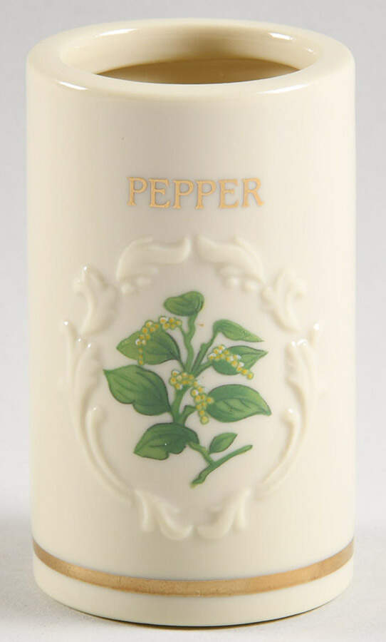 Spice Garden (Giftware) Spice Jar Set Individual Jar No Lid by Lenox-1