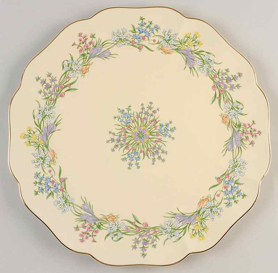 Spice Garden (Giftware) Cake Plate by Lenox-1