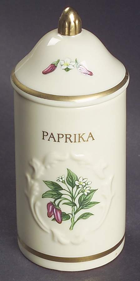 Spice Garden (Giftware) Spice Jar Set Individual Jar & Lid by Lenox-1
