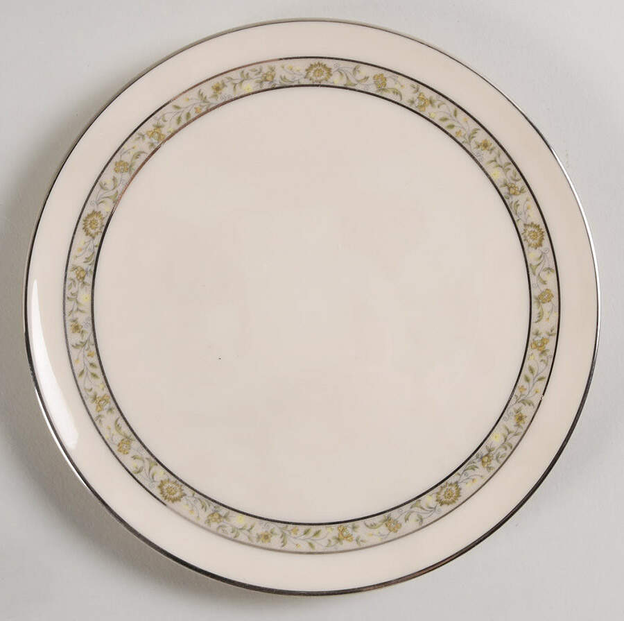 Springdale (Platinum Trim) Saucer for Cream Soup Bowl by Lenox-1