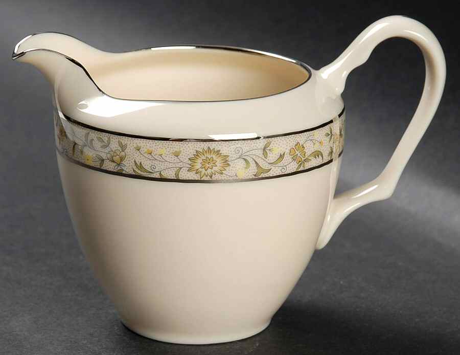 Springdale (Platinum Trim) Creamer by Lenox-1