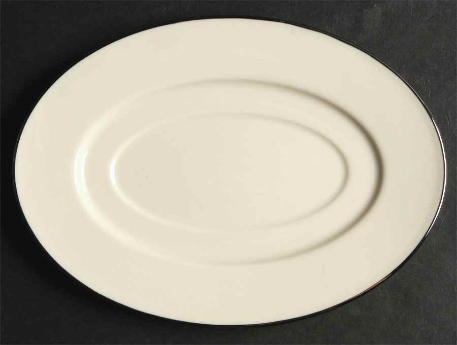 Springdale (Platinum Trim) Underplate for Gravy Boat by Lenox-1