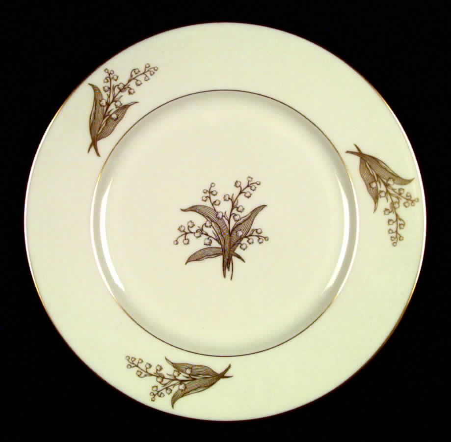 Springdale (Gold Trim) Service Plate (Charger) by Lenox-1