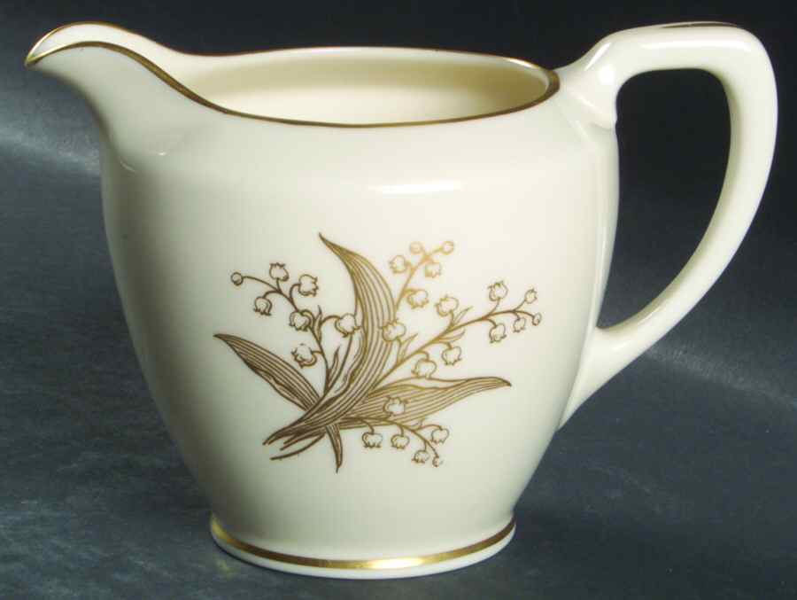 Springdale (Gold Trim) Creamer by Lenox-1