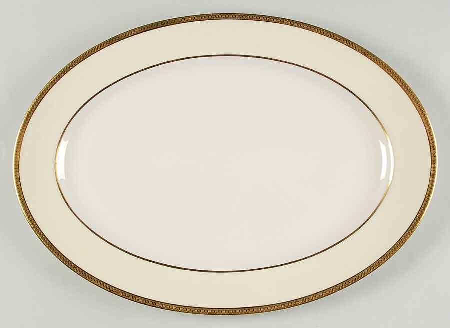 Springfield 16" Oval Serving Platter by Lenox-1