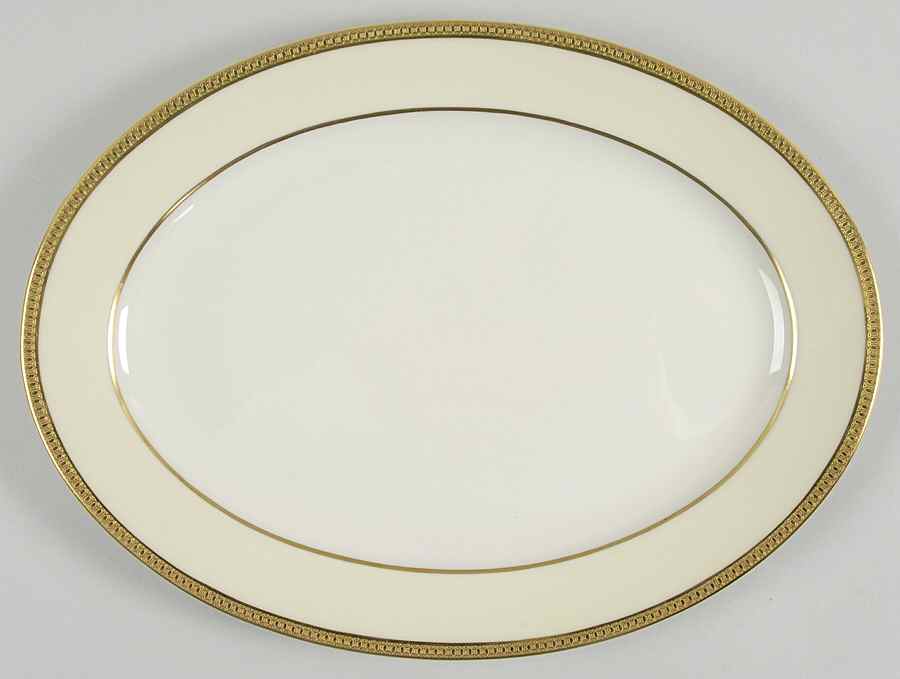 Springfield 13" Oval Serving Platter by Lenox-1