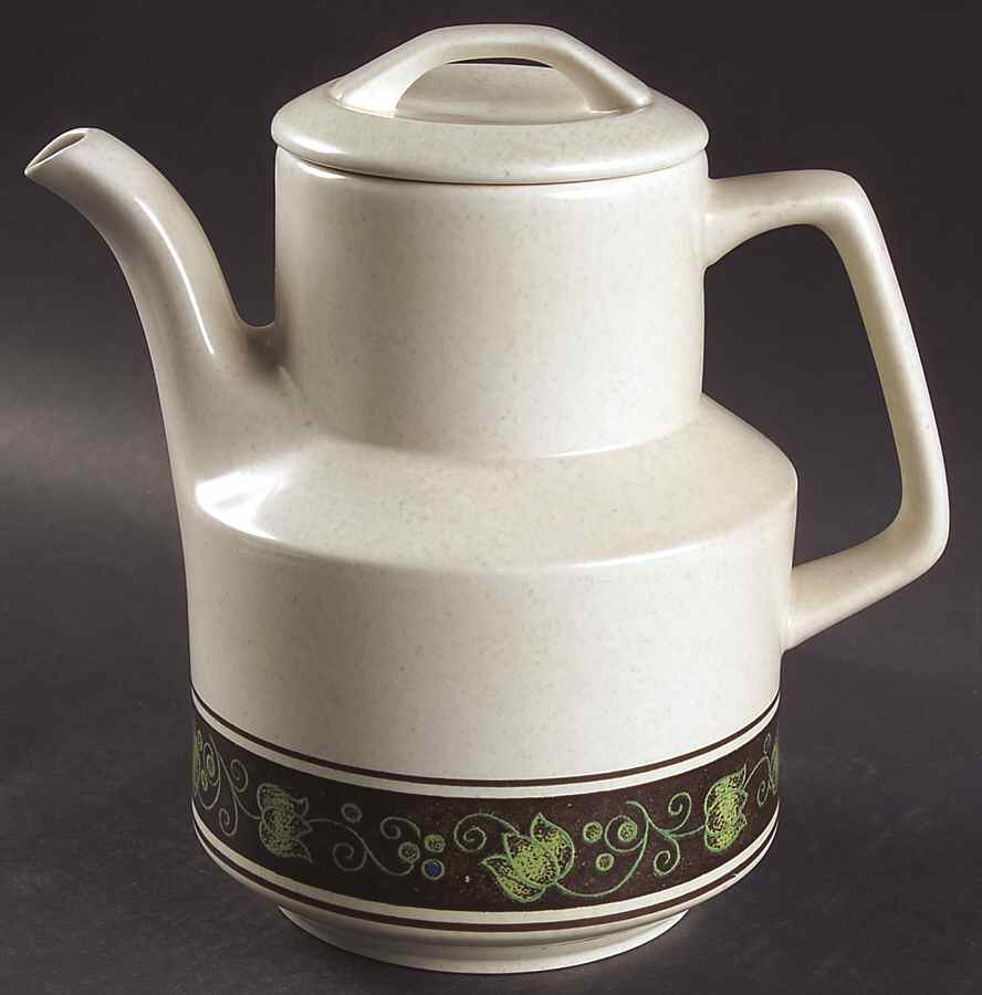 Spanish Swirl Coffee Pot & Lid by Lenox-1
