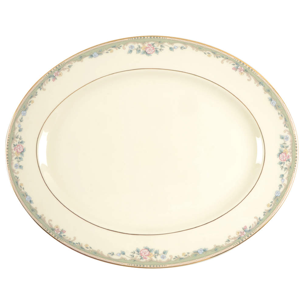 Spring Vista 16" Oval Serving Platter by Lenox-1