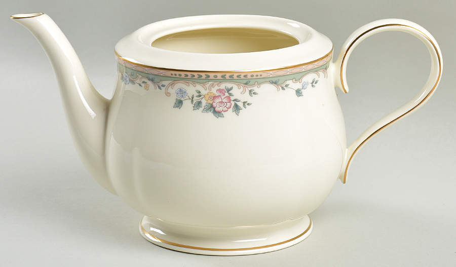 Spring Vista Teapot No Lid by Lenox-1