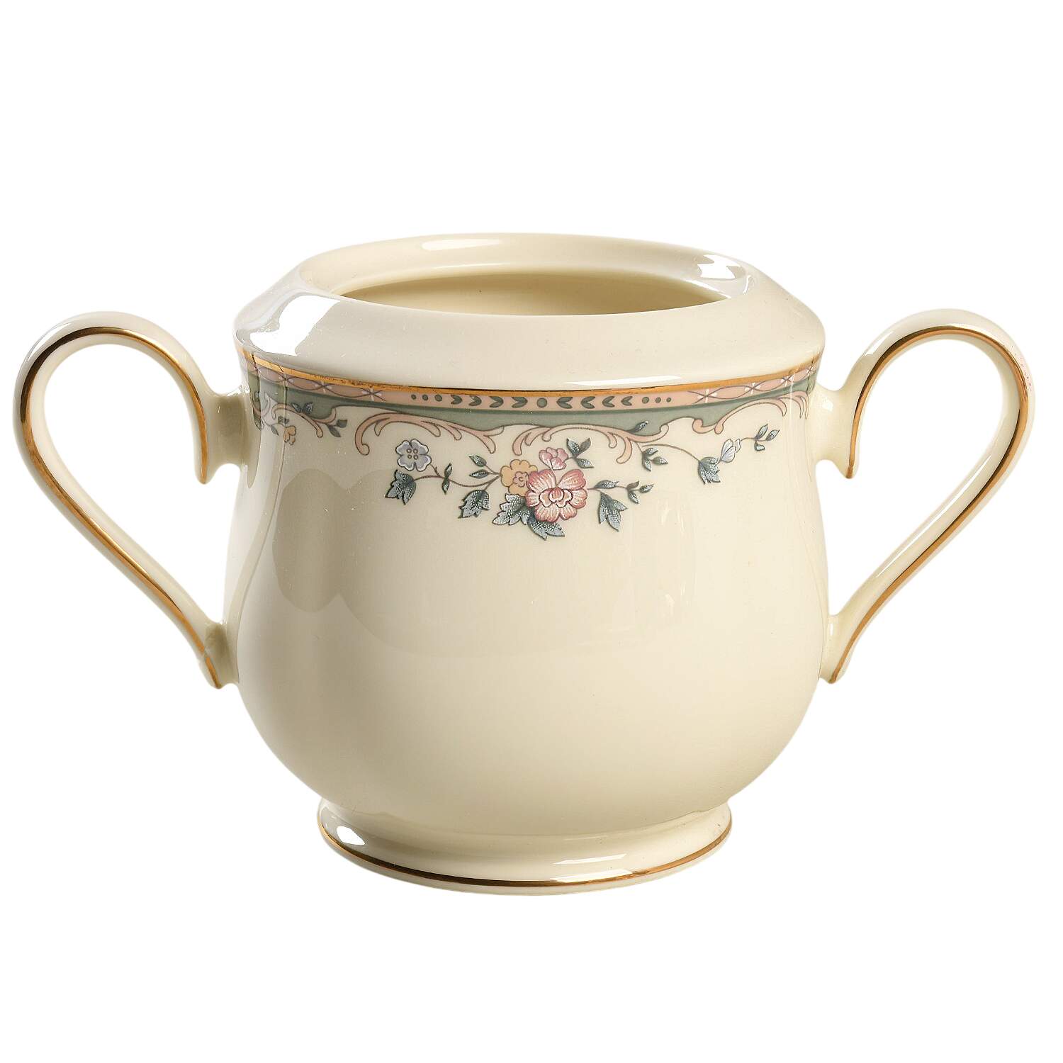 Spring Vista Sugar Bowl No Lid by Lenox-1