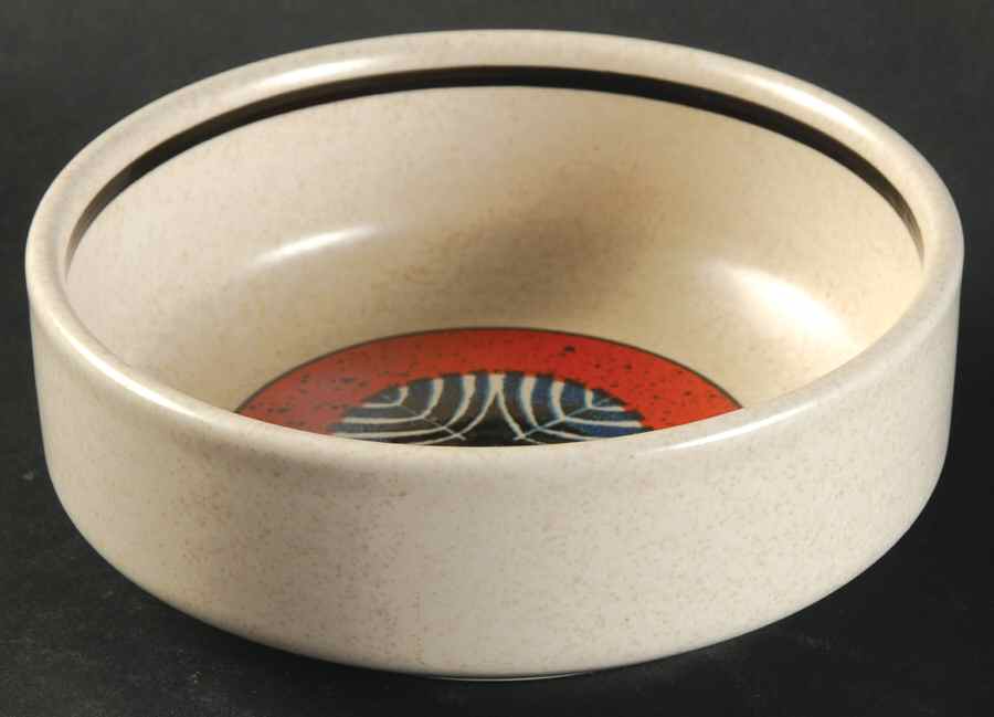 Staccato Red and Blue Fruit/Dessert (Sauce) Bowl by Lenox-1