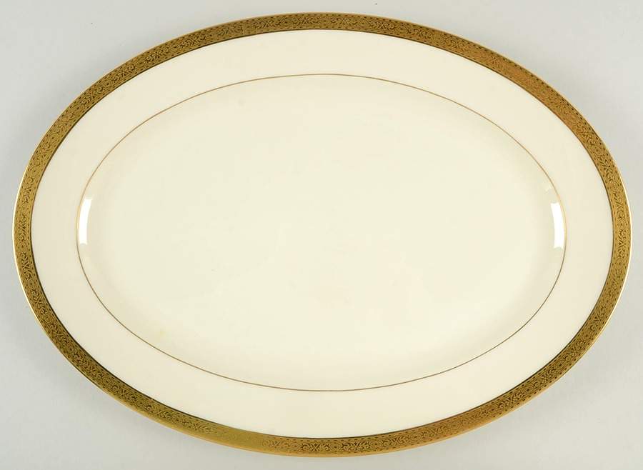 Stanford 16" Oval Serving Platter by Lenox-1