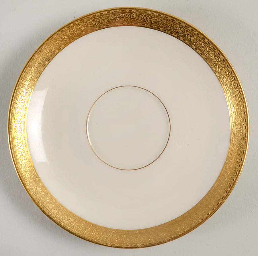 Stanford Saucer for Footed Bouillon Cup by Lenox-1