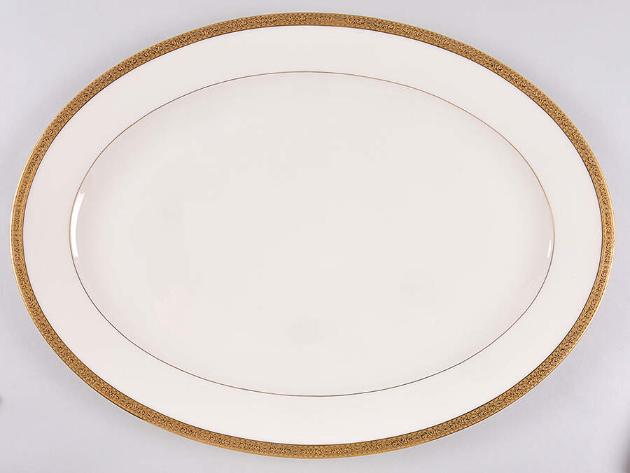 Stanford 21" Oval Serving Platter by Lenox-1