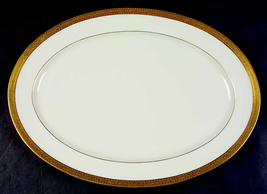 Stanford 17" Oval Serving Platter by Lenox-1