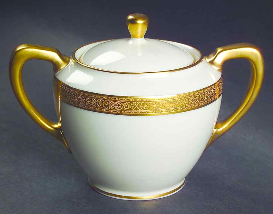Stanford Shape 1962 Sugar Bowl & Lid by Lenox-1
