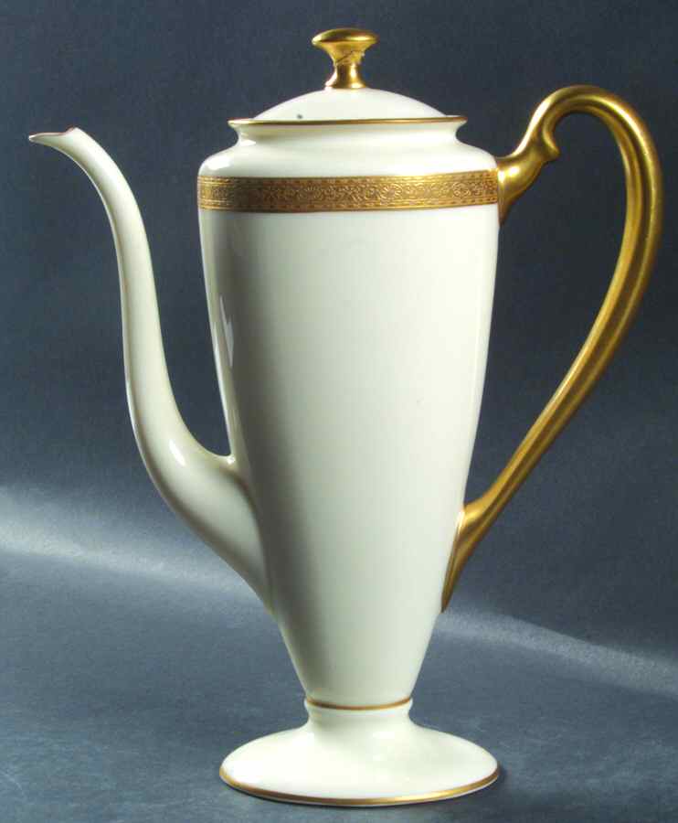 Stanford Shape 741 Coffee Pot & Lid by Lenox-1