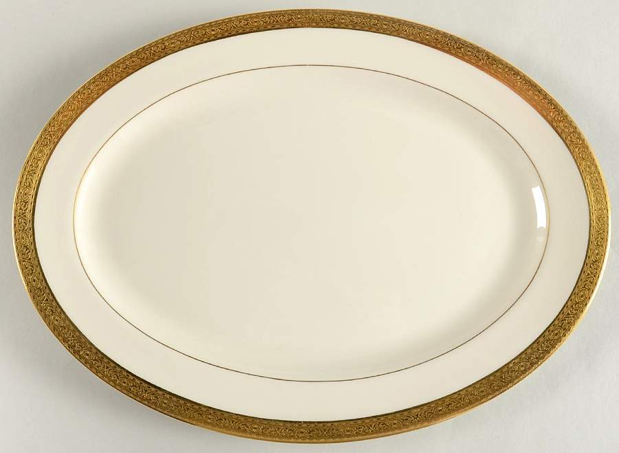 Stanford 13" Oval Serving Platter by Lenox-1