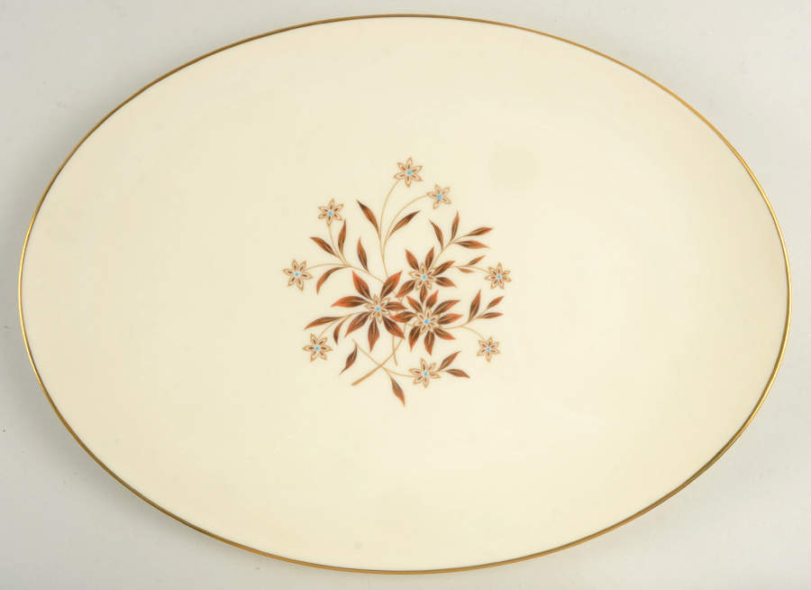 Starlight 16" Oval Serving Platter by Lenox-1