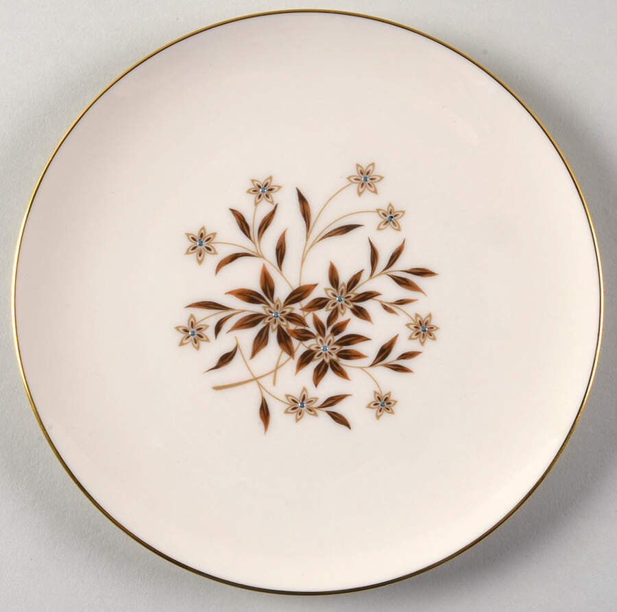 Starlight Dessert Plate/Cream Soup Saucer for Flat Bowl by Lenox-1