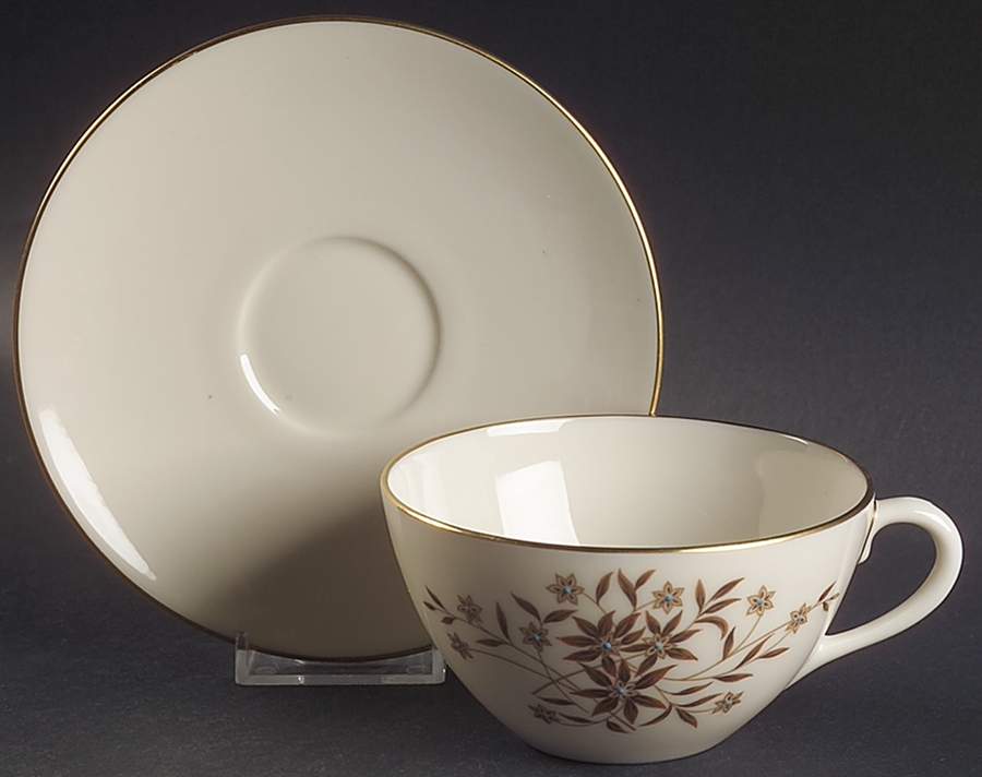 Starlight Oversized Cup & Saucer Set by Lenox-1