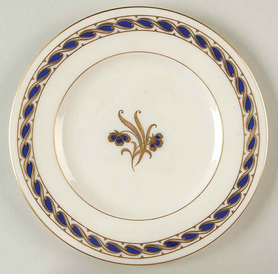 Stratford Blue Bread & Butter Plate by Lenox-1