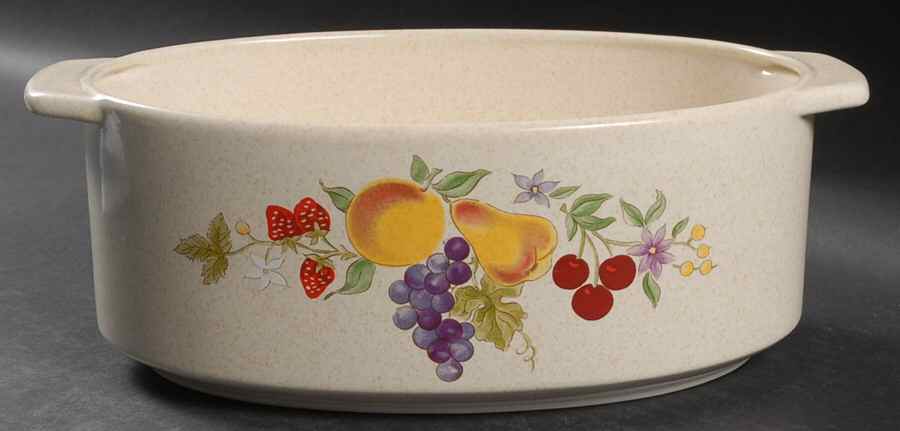 Summer Harvest 10" Oval Open Casserole by Lenox-1